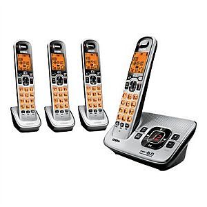 Uniden D1680 4   Cordless phone   answering system with caller ID/call waiting   1900 MHz   DECT 6.0 + 3 additional handsets