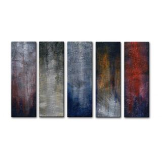 Skye Taylor 5 Days in Chicago 5 piece Metal Wall Art Set   15344627