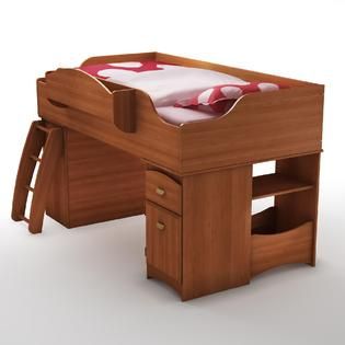 South Shore  Imagine collection Twin 39 inch Loft Bed Morgan Cherry