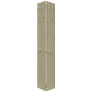 Home Fashion Technologies 6 Panel Behr Stepping Stones Solid Wood Interior Bifold Closet Door DISCONTINUED 1603280PWL85