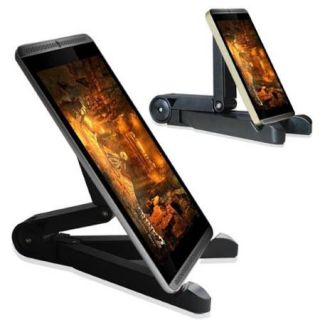 Fintie Multi Angle Travel Stand for All 7 12 inch Tablets, E readers and Smartphones, fits Nextbook, Apple iPad etc.