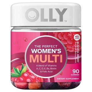 Olly The Perfect Womens Multi Vitamin Blissful Berry Gummies   90