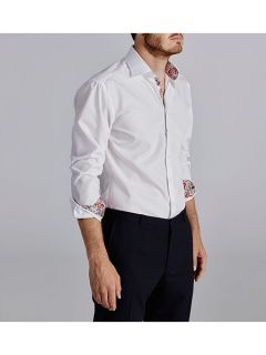Staunton Moods Red London cotton slim fit shirt White