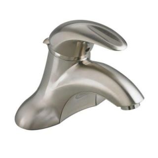American Standard Reliant 3 4 in. Centerset Single Handle Bathroom Faucet in Satin Nickel 7385045.295