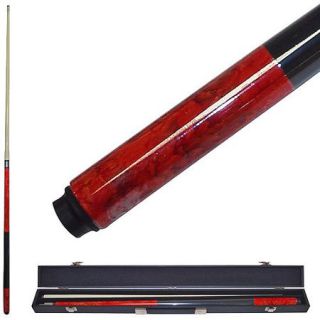 Red Marble Graphite Cue Billiard Stick