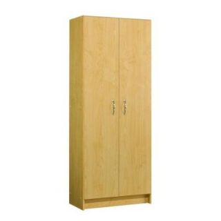 akadaHOME 4 Shelf Laminate Storage Cabinet in Birch ST103275G
