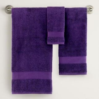 Mysterioso Purple Bath Towel Collection