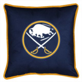 Sports Coverage NHL Buffalo Sabres Sidelines Throw Pillow