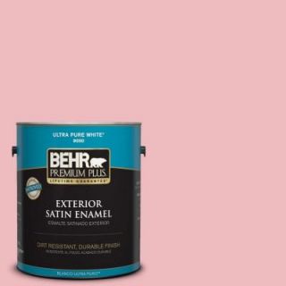 BEHR Premium Plus 1 gal. #P160 2 Blush Rush Satin Enamel Exterior Paint 905001