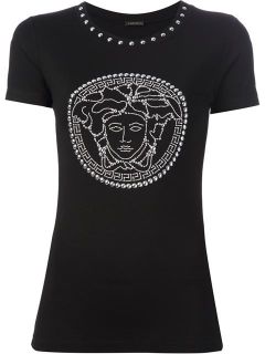 Versace Studded Medusa T shirt