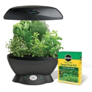 Miracle Gro AeroGarden 6 Indoor Garden with Gourmet Herb Seed Pod Kit 901011 1100