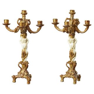 Astoria Grand 2 Piece Plastic Candelabra Set