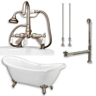 Cambridge Plumbing 68'' L x 28'' W Bathtub