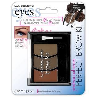 COLORS Perfect Brow Kit Medium 0.12 oz (3.6 g)   Beauty   Eyes