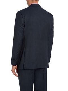 Howick Tailored Eagon Notch Lapel Suit Jacket Petrol Blue