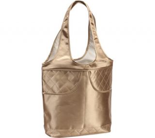 Womens Preferred Nation P2646 Savvy Shoulder Tote   Gold