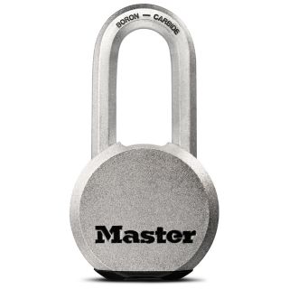 Master Lock Steel Shackle Keyed Padlock