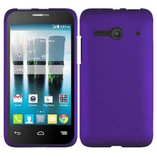Insten Hard Cover Case For Alcatel One Touch Evolve 2   Purple