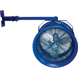 Patterson Truck Cooler Fan — 14in., Model# H14A + TC BLUE  High Velocity Fans