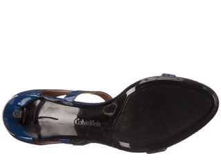 Calvin Klein Luigina Marine Laquered Snake/Patent