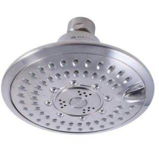 Delta Touch Clean 5 Spray 5 in. Fixed Shower Head in Stainless 52683 SS
