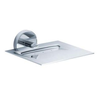 KRAUS Imperium Wall Mounted Brass Soap Dish in Chrome KEA 12205CH