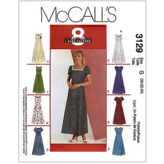 McCall's Pattern Misses' and Miss Petite Dress, G (20, 22, 24)