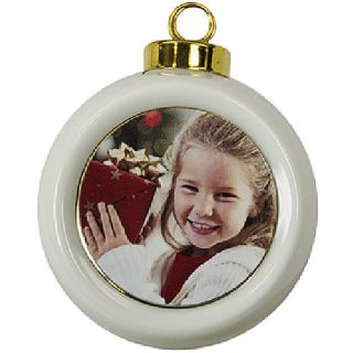 Season's Greetings Photo Ornament