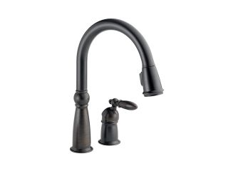 DELTA 955 RB DST Victorian Single Handle Pull Down Kitchen Faucet Venetian Bronze