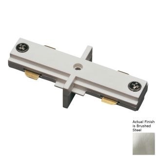 Cal Lighting Brushed Steel Linear Inline Connector