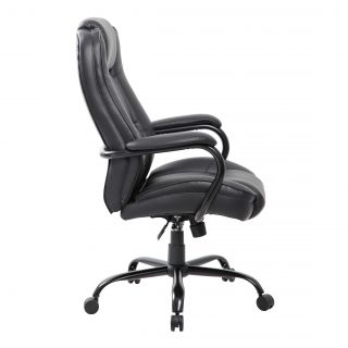 Boss Office Products High Back Executive Chair with Arms