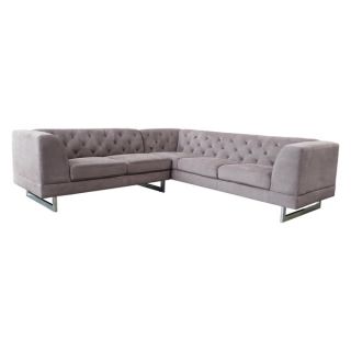 DG Casa Dark Raisin Allegro Sectional Sofa   16708118  