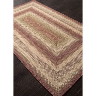 Ultra Red/Ivory Solid Area Rug by Jaipur Rugs