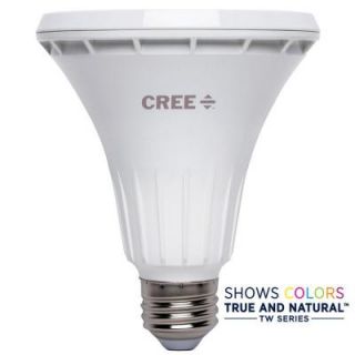 Cree 75W Equivalent Bright White PAR30 Long Neck 40 Degree Flood Dimmable LED Light Bulb BPAR30L 0803040C 12DE26 1C100
