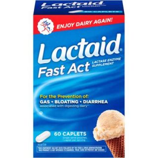 Lactaid Fast Act Caplets, 60ct
