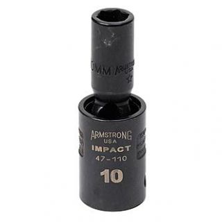 Armstrong 22 mm 6pt. 1/2 dr. Armstrong Maxx universal Impact Socket