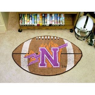 Fanmats Northwestern State Football Rug 22x35