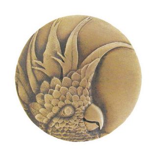 Notting Hill 1 7/8 in Brass Tropical Round Cabinet Knob