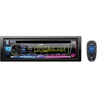 JVC KD R760 Single DIN In Dash CD/AM/FM Receiver with Android Music Playback