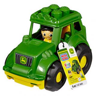 Mega Bloks John Deere Tractor   Toys & Games   Vehicles & Remote