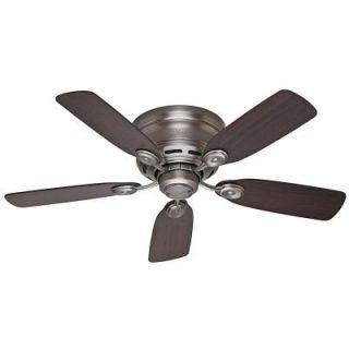 Hunter Low Profile IV 42 in. Antique Pewter Indoor Ceiling Fan 51060