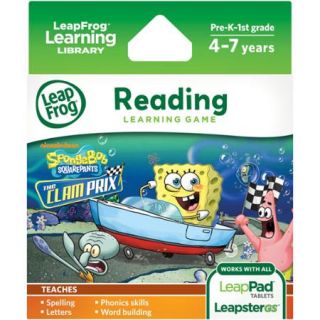 LeapFrog Explorer & LeapPad Learning Game SpongeBob SquarePants The Clam Prix