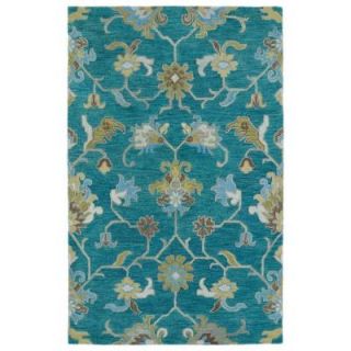 Kaleen Helena Turquoise 9 ft. x 12 ft. Area Rug 3209 78 912