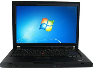 Refurbished Lenovo B Grade Laptop R61 Intel Core 2 Duo 2.00 GHz 2 GB Memory 80 GB HDD 14.1" Windows 7 Home Premium