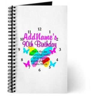  Personalized Blessed 90th Journal