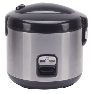 Supentown Stainless Steel 4 cup Rice Cooker