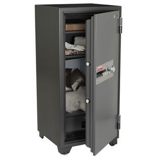 First Alert  2702F 2 Hour Steel Fire Safe with Combination Lock, 5.91