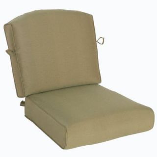 Hampton Bay Edington Lounge Chair Replacement Seat and Back Cushion 141 034 SRL1 CSH