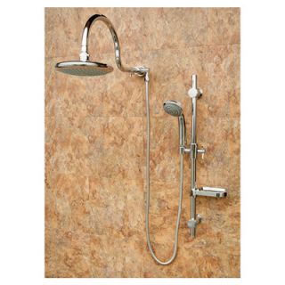 Pulse Shower Spas Aqua Rain Diverter Complete Shower System   1019 CH