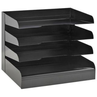 Buddy Products ClassicTM Letter Size 4 Tier Tray